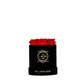 Red in Mini Black Suede Box
